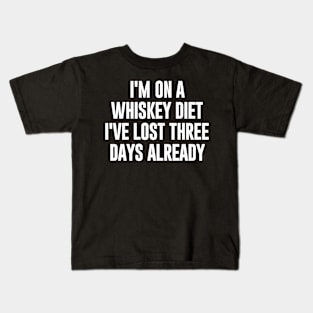 Whiskey Diet Kids T-Shirt